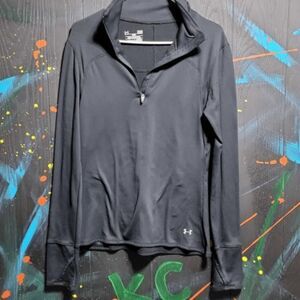 Under Armour‎ Cold Gear Fitted 1/4 Zip SZ L #161